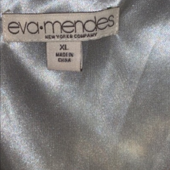 Sold Gold evening / cocktail dress Eva Mendez XL - Picture 3 of 4